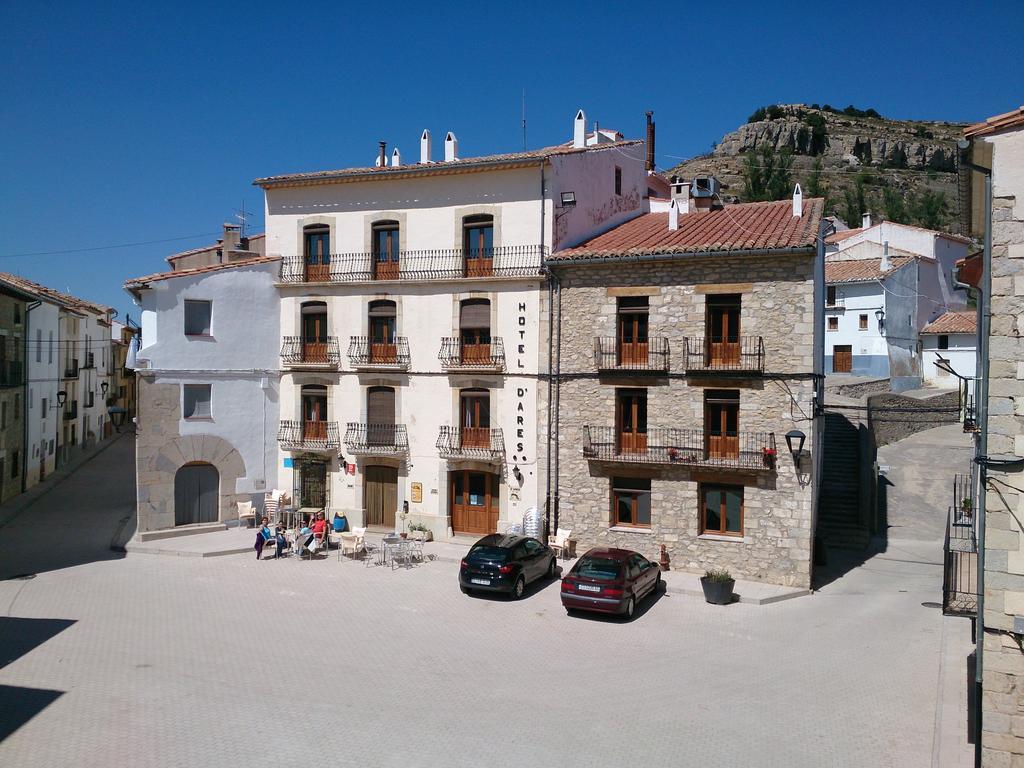 Hotel D'Ares Ares del Maestre Exterior photo